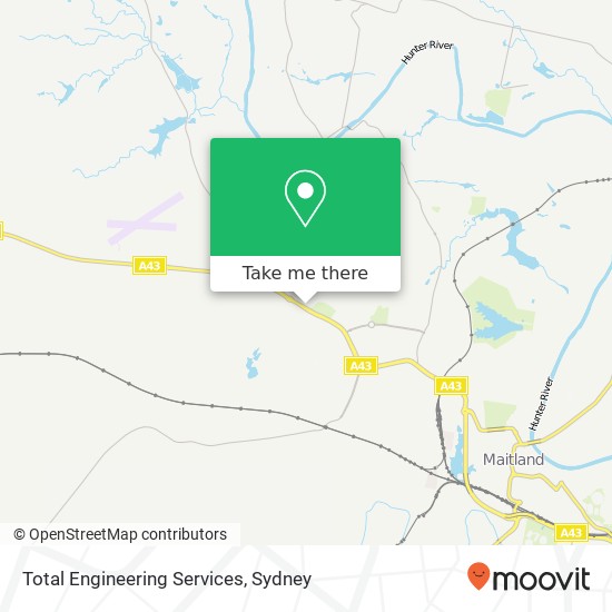 Total Engineering Services map