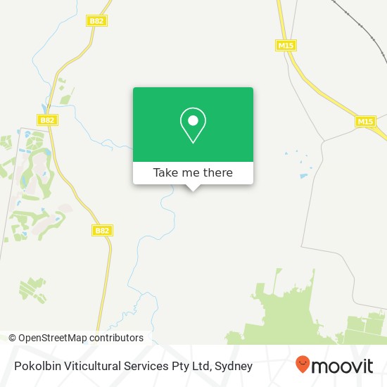 Pokolbin Viticultural Services Pty Ltd map