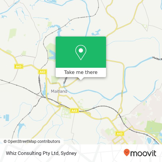 Whiz Consulting Pty Ltd map