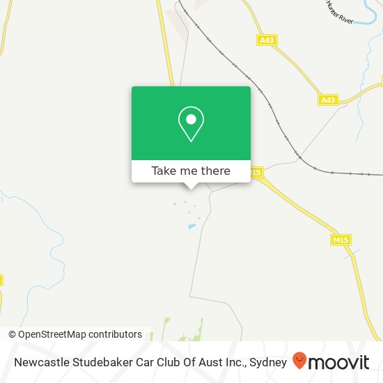 Newcastle Studebaker Car Club Of Aust Inc. map