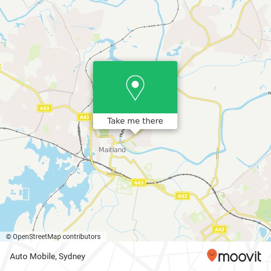 Auto Mobile map