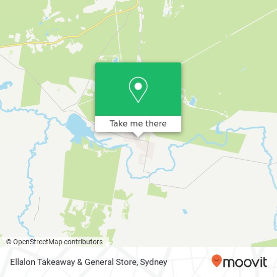 Ellalon Takeaway & General Store map