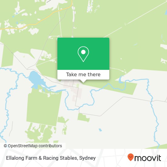 Mapa Ellalong Farm & Racing Stables