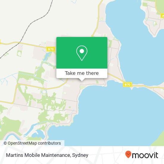 Martins Mobile Maintenance map