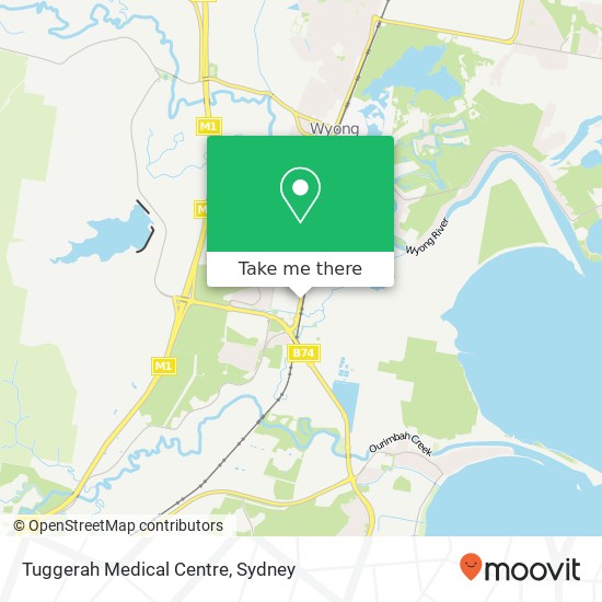 Tuggerah Medical Centre map