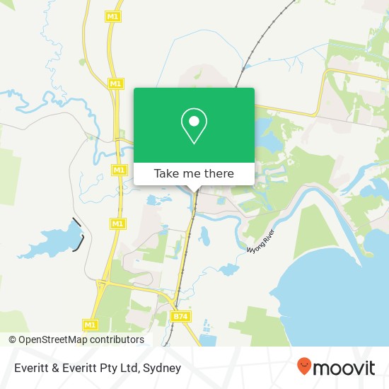 Everitt & Everitt Pty Ltd map