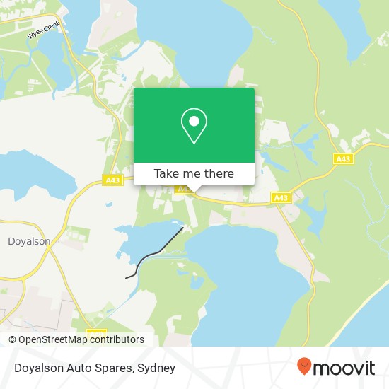 Doyalson Auto Spares map