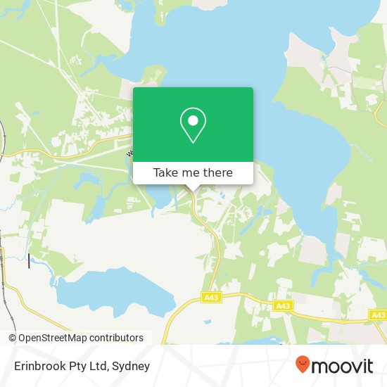 Erinbrook Pty Ltd map