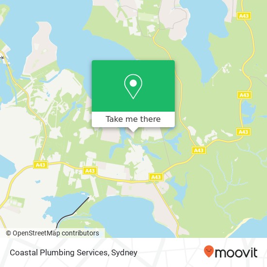 Mapa Coastal Plumbing Services