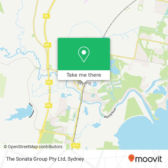 The Sonata Group Pty Ltd map