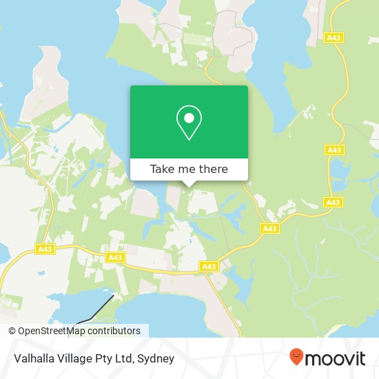 Valhalla Village Pty Ltd map