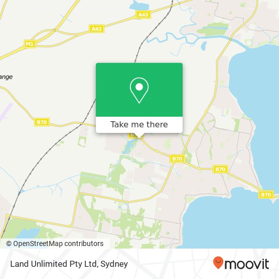 Land Unlimited Pty Ltd map