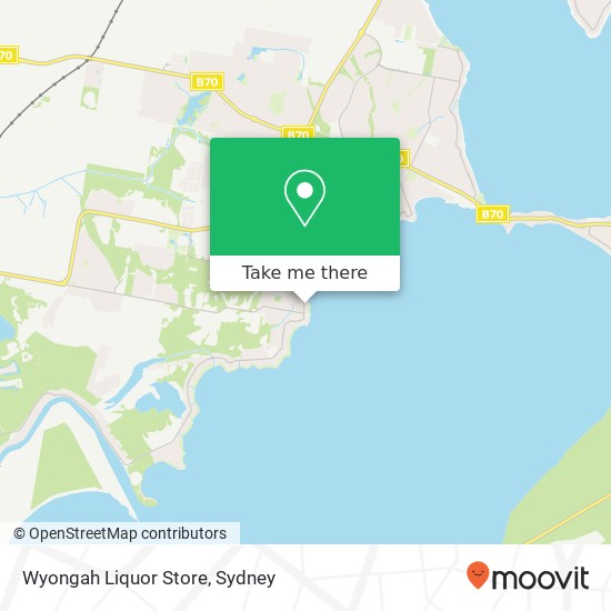 Wyongah Liquor Store map