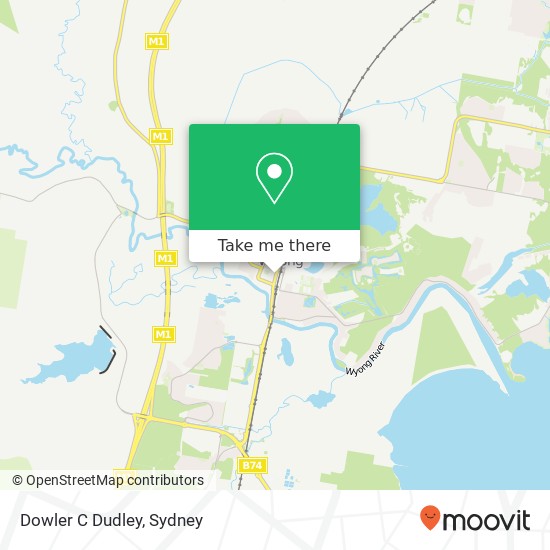 Dowler C Dudley map