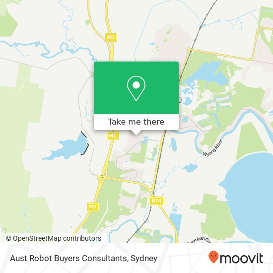 Aust Robot Buyers Consultants map