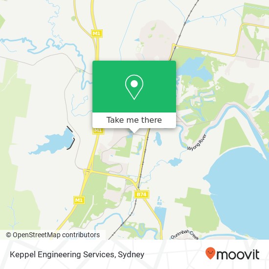 Keppel Engineering Services map