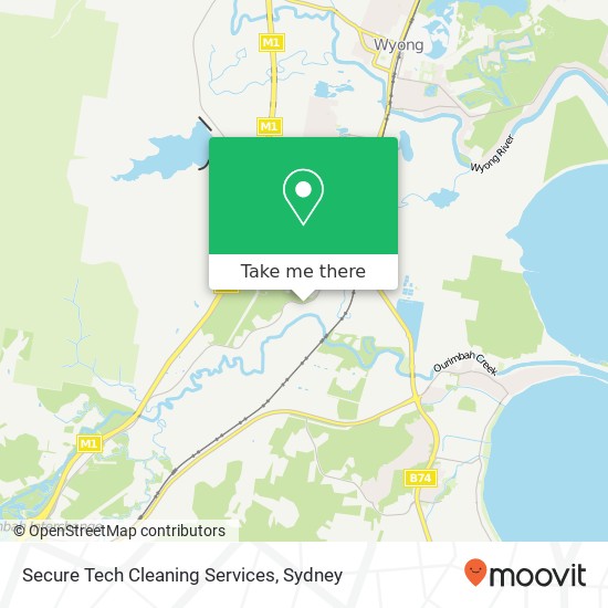 Secure Tech Cleaning Services map