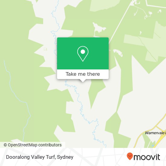 Mapa Dooralong Valley Turf