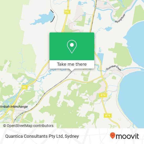 Quantica Consultants Pty Ltd map
