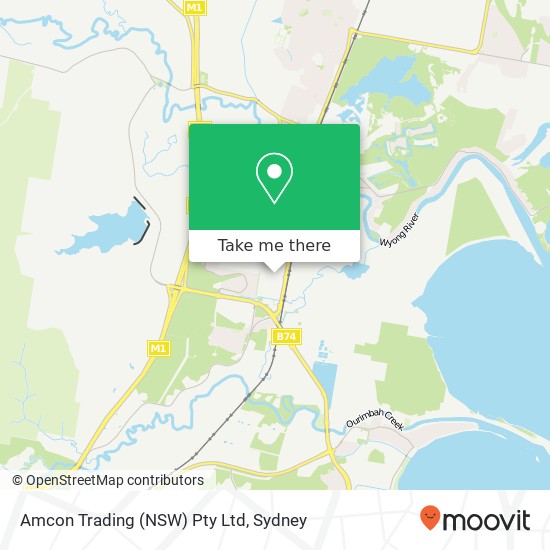 Mapa Amcon Trading (NSW) Pty Ltd