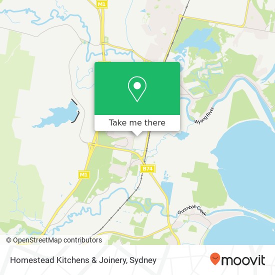 Mapa Homestead Kitchens & Joinery