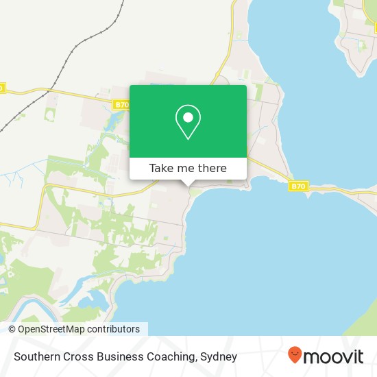 Southern Cross Business Coaching map