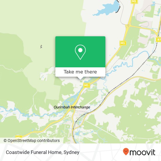 Coastwide Funeral Home map