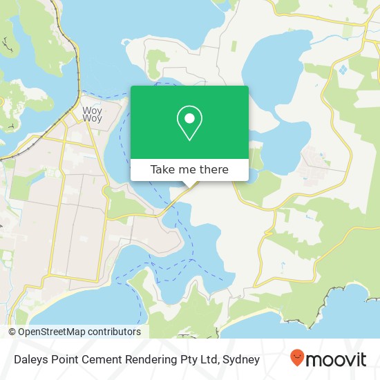 Daleys Point Cement Rendering Pty Ltd map