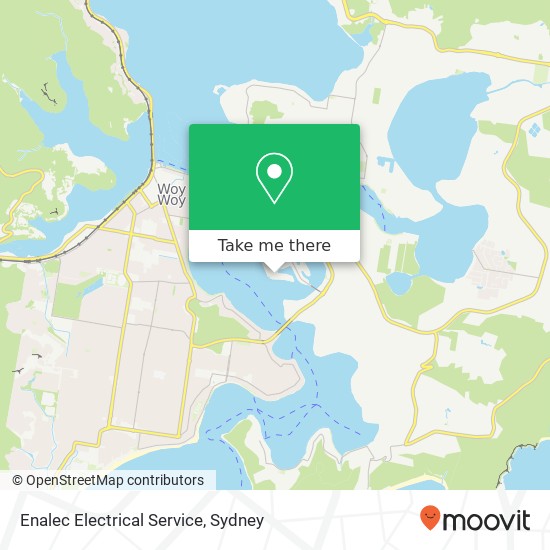 Enalec Electrical Service map