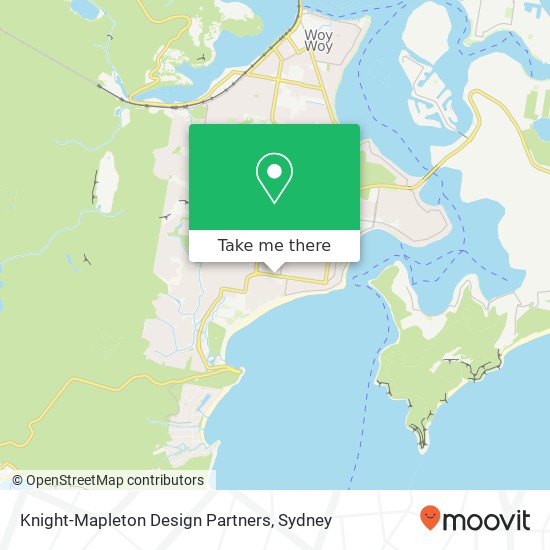 Knight-Mapleton Design Partners map