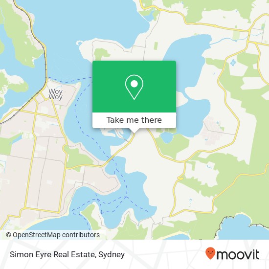 Simon Eyre Real Estate map