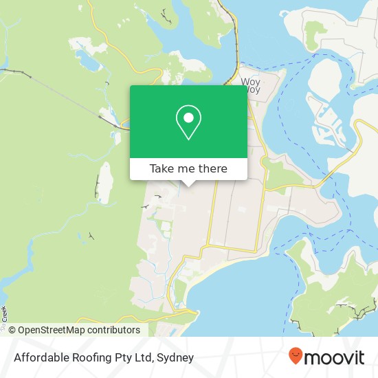 Affordable Roofing Pty Ltd map