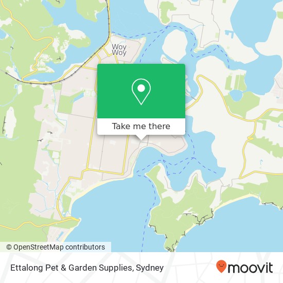 Ettalong Pet & Garden Supplies map