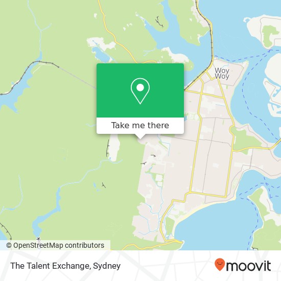 The Talent Exchange map