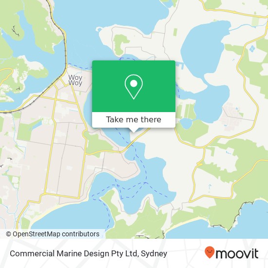 Commercial Marine Design Pty Ltd map