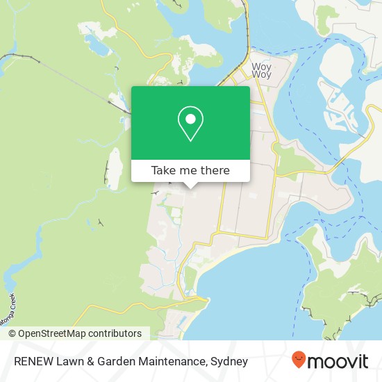 Mapa RENEW Lawn & Garden Maintenance