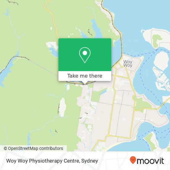 Woy Woy Physiotherapy Centre map