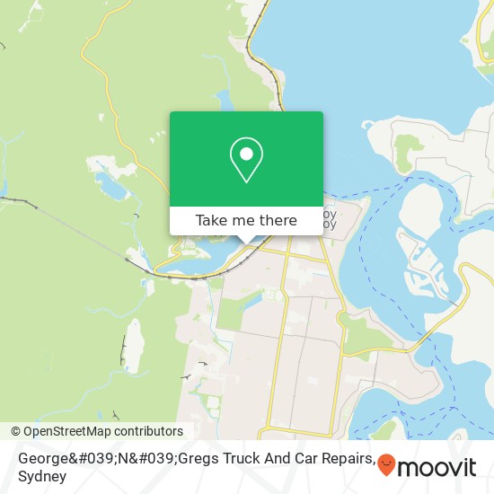 George&#039;N&#039;Gregs Truck And Car Repairs map