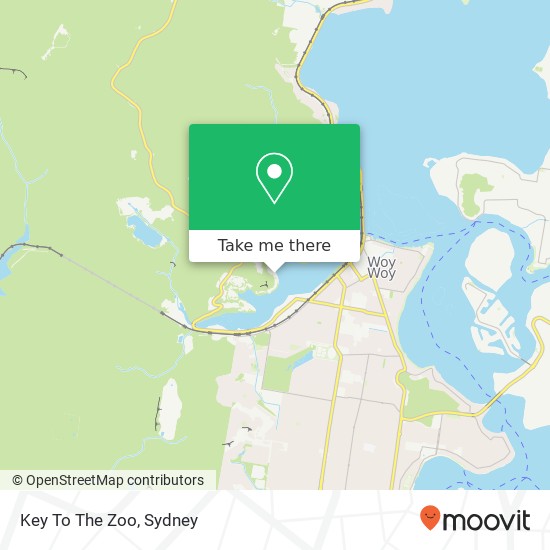 Mapa Key To The Zoo