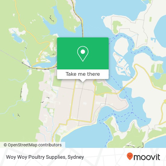 Woy Woy Poultry Supplies map