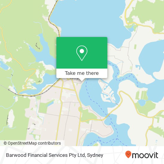 Barwood Financial Services Pty Ltd map