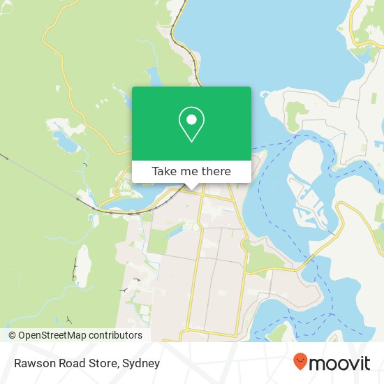 Rawson Road Store map