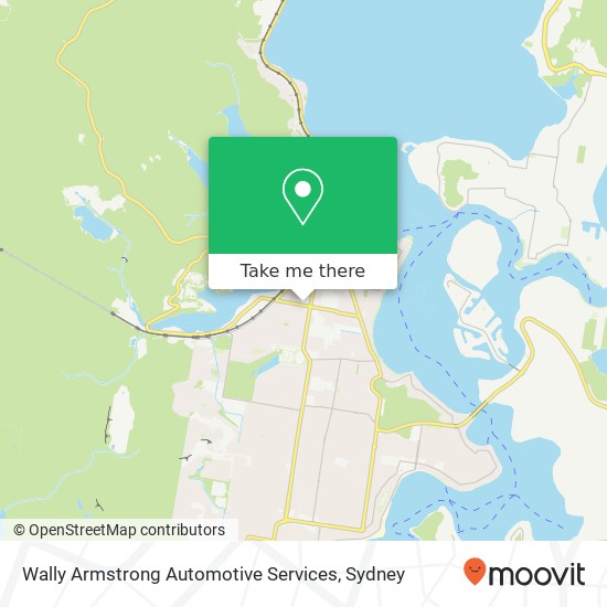 Wally Armstrong Automotive Services map