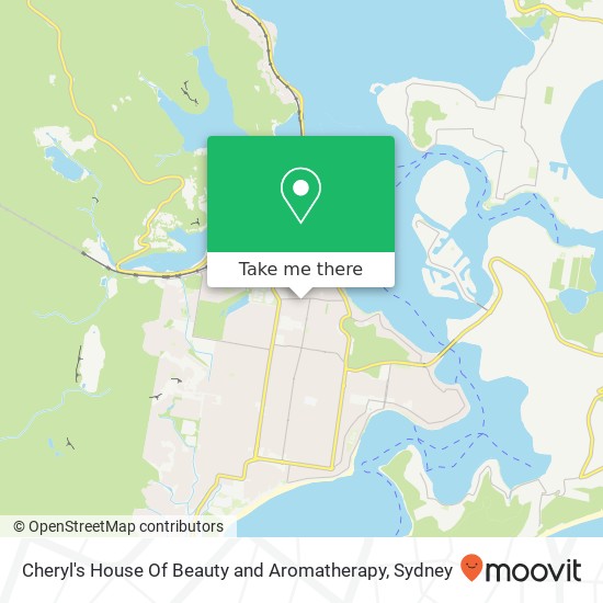 Mapa Cheryl's House Of Beauty and Aromatherapy