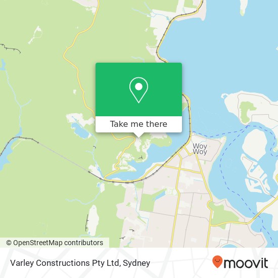 Varley Constructions Pty Ltd map