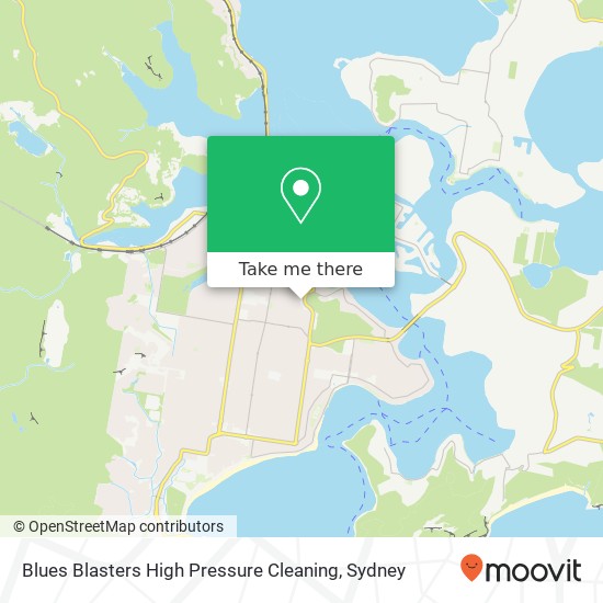 Blues Blasters High Pressure Cleaning map