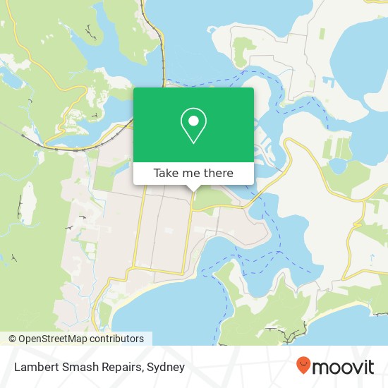 Mapa Lambert Smash Repairs