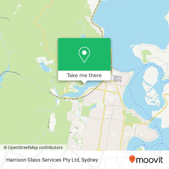 Harrison Glass Services Pty Ltd map
