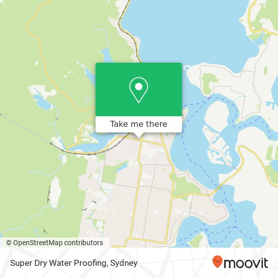 Super Dry Water Proofing map