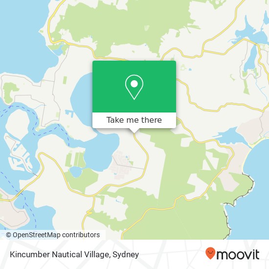 Kincumber Nautical Village map